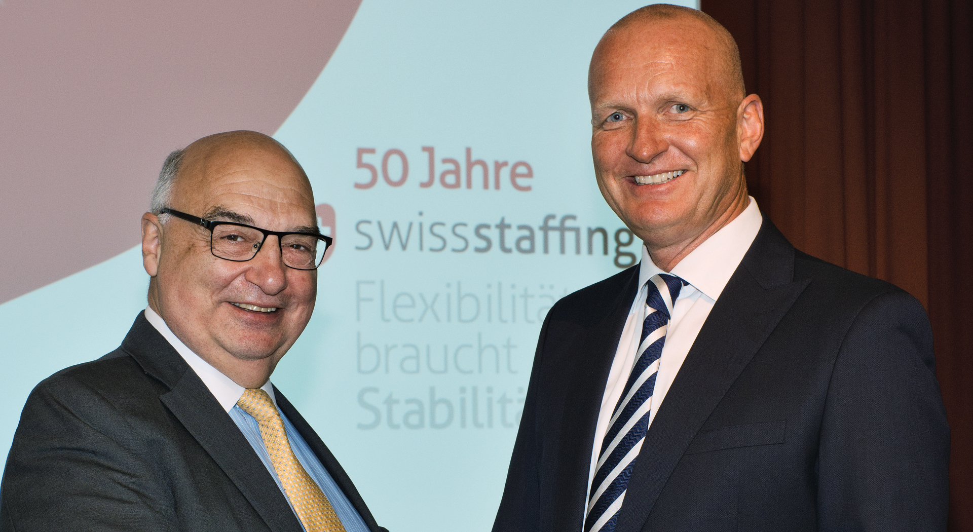 Die Temporärarbeit Schweiz - Le travail temporaire Suisse - Il lavoro temporaneo Svizzeria - temporary work Switzerland - 50 Jahre swissstaffing - 50 ans de swissstaffing  - 50 anni di swissstaffing - 50 years of swissstaffing 